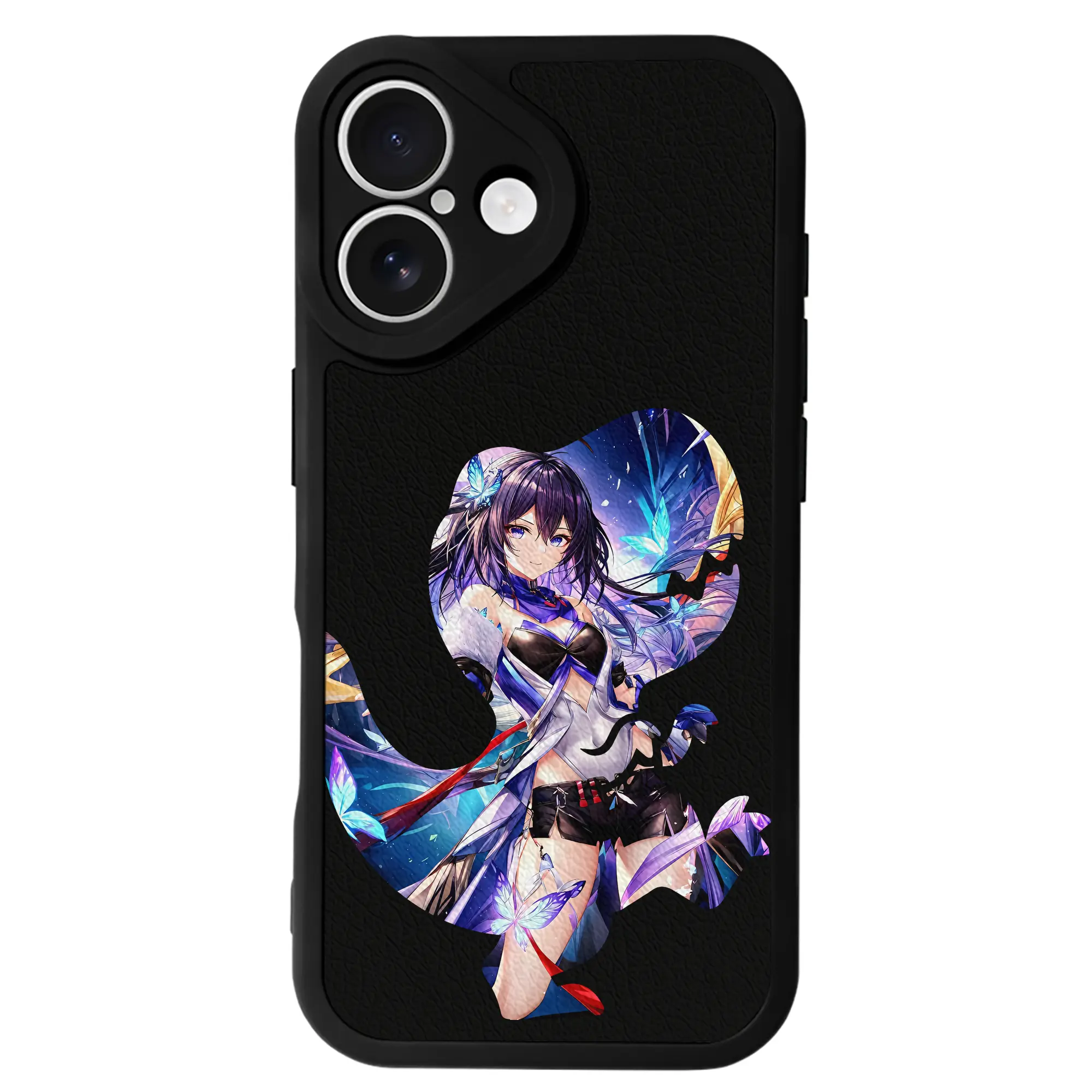 崩壊：スターレイル グッズ ゼーレ - IPhone 16シリーズ対応 ・ シリコンスマホケース ・ レザー調 ・ 高精度フィット ・ 耐衝撃 ・ ワイヤレス充電対応 ・ 精密カット